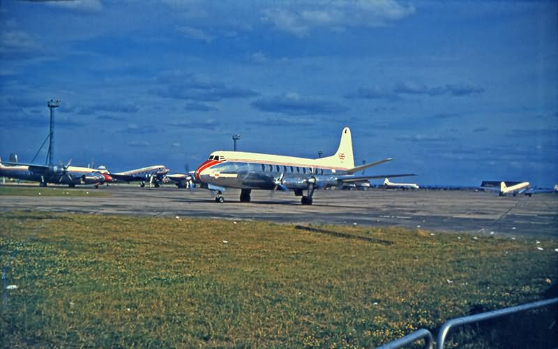 BEA Vickers Viscount taxiing