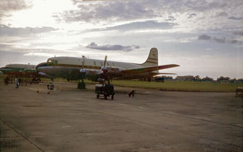 Two BOAC Argonauts